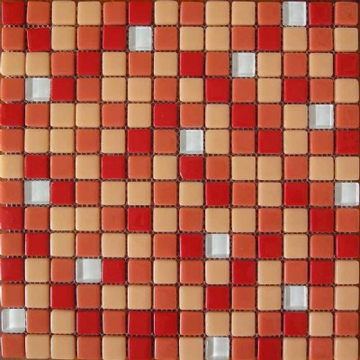 Bathroom Decor Recycled Glass Mosaic Tile KSL-16782