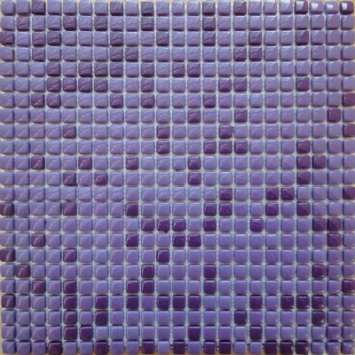 Purple Recycled Glass Mosaic KSL-16804