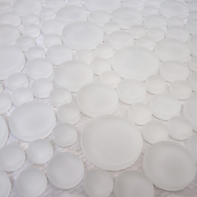 Super White Round Mosaic KSL-4101