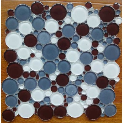 Mixed Color Glass Mosaic Tile KSL-16629