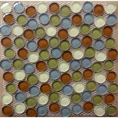 Round Glass Mosaic KSL-16633
