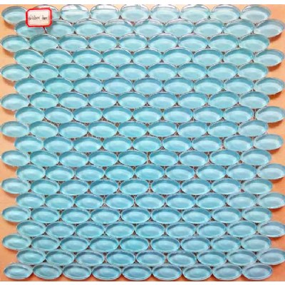 Glass Pebble Mosaic KSL-16660