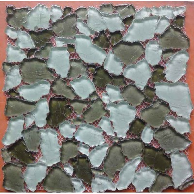 Crackle glass mosaic KSL-16759