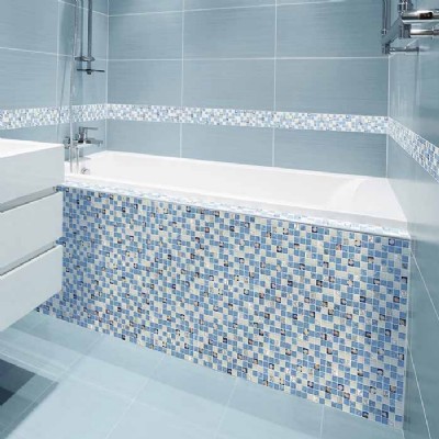 23x23 Crackle Glass Mosaic Tile KSL-1356