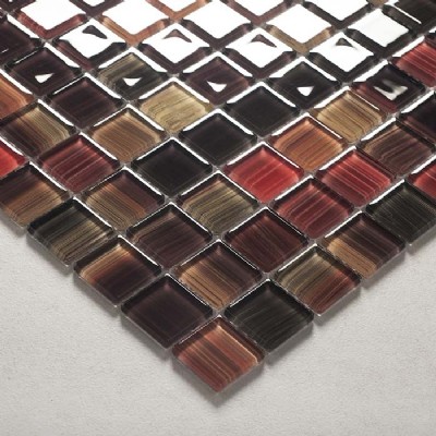 Marron Painting Glass Mosaic  KSL-151174