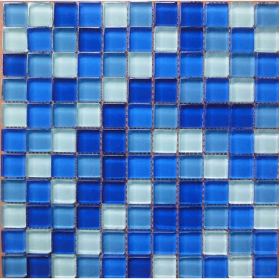 Blues Glass Mosaic KSL-16684