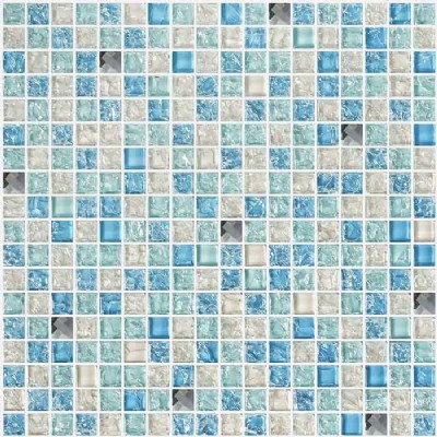 Crackle Glass Mosaic Tile KSL-1352