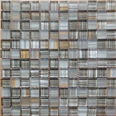 Ash painting Glass Mosaic Tile KSL-16466 