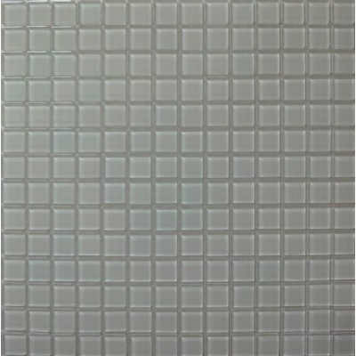 Mosaico de vidrio cristalino blanco KSL-16698