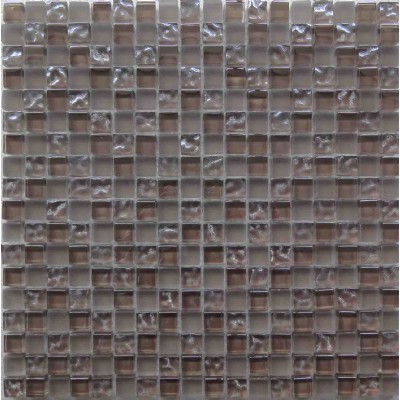 8mm Frosted glass mosaic tile KSL-16744