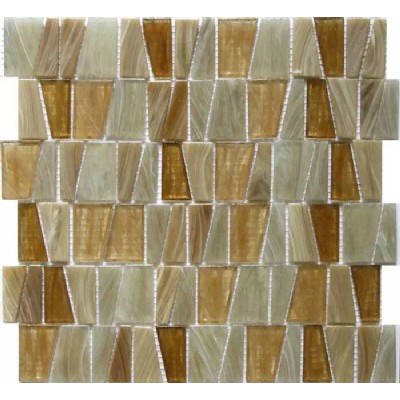 Yellow Golden Line Mosaic Tile KSL-GL027