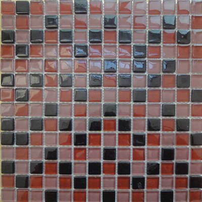 Mosaico de vidrio reciclado protector contra salpicaduras KSL-16787