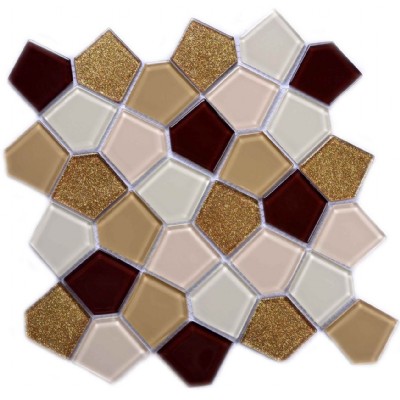 mosaico colorido pentágono KSL-16314