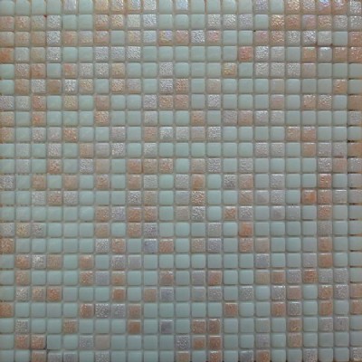 Iridiscente Dot reciclado de vidrio mosaico KSL-16805