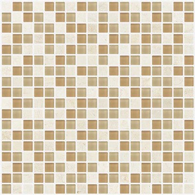 Beige de cristal de mosaico de piedra 1364