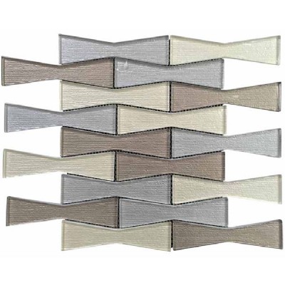 Bow Interlocking Glass Mosaic KSL-16334