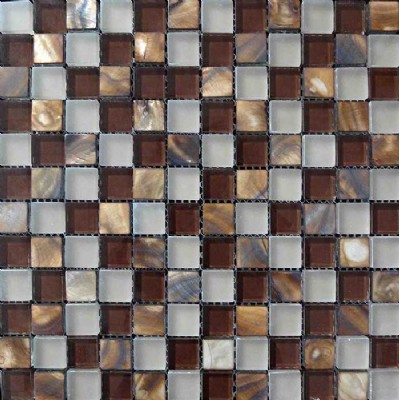 Mezcla cáscara de cristal del mosaico KSL-16447