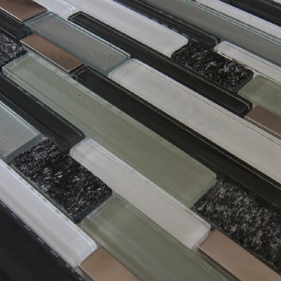 Glass Stone Backsplash Mosaic Tile  GM3104