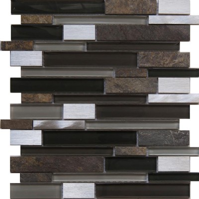 Interlock Backsplash Mosaic Tile  GM3204