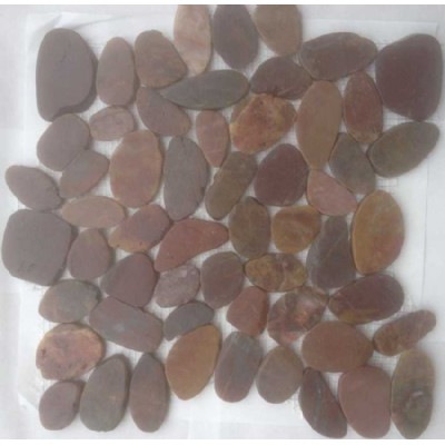 natural pebble mosaic   KSL-DP0064