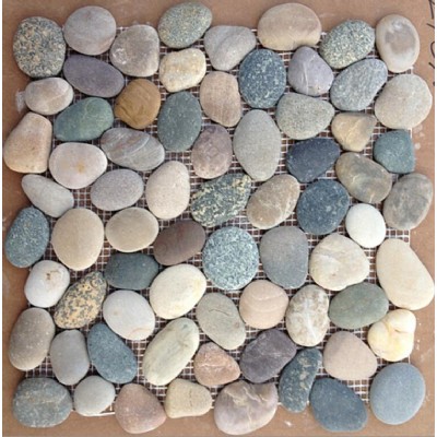 river pebble stone mosaic  KSL-DP0100