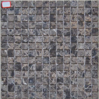 20x20 Emperador Dark Mosaic KSL-16157