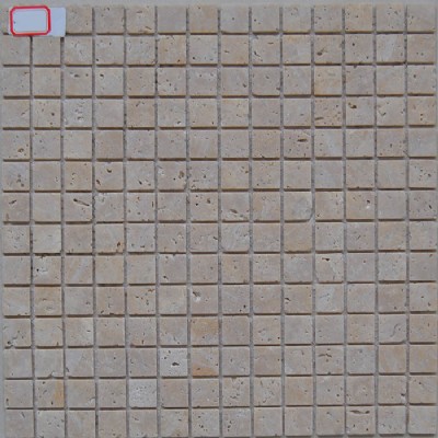 20x20 Travertine Mosaic KSL-4M004