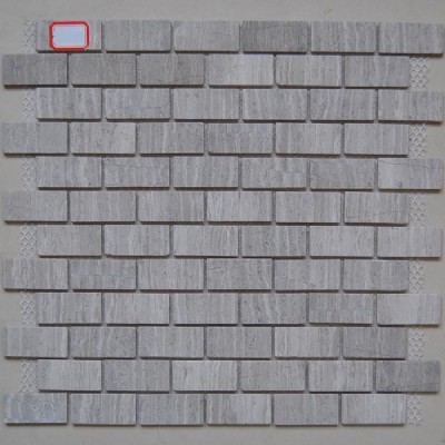 23x48 de madera mosaico gris KSL-4M005