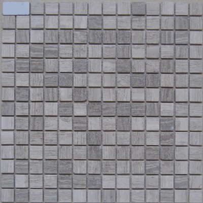 20 x 20 Madera Mosaico gris KSL-4M006