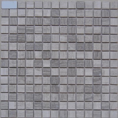 20x20 Wooden Grey Mosaic KSL-4M006