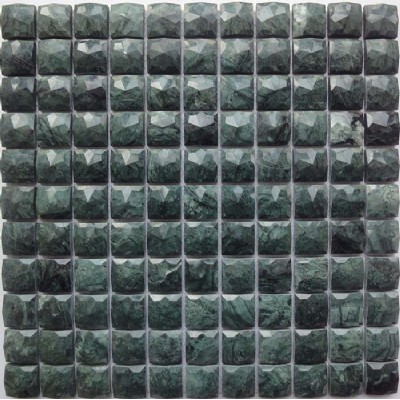 Pulido de mármol verde 3D del mosaico KSL-16245