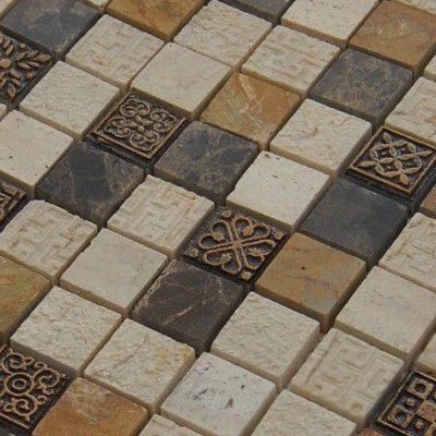 Stone Mosaic Decorative Tile KSL-151003