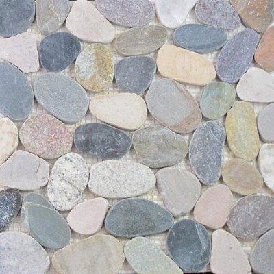 decorative river stone mosaic   KSL-DP0114