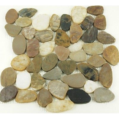 mosaico de piedra de río chino KSL-DP0089