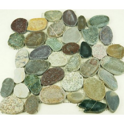 decorative river stone mosaic KSL-DP0086