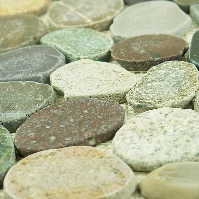 mosaico de piedra decorativa río KSL-DP0086