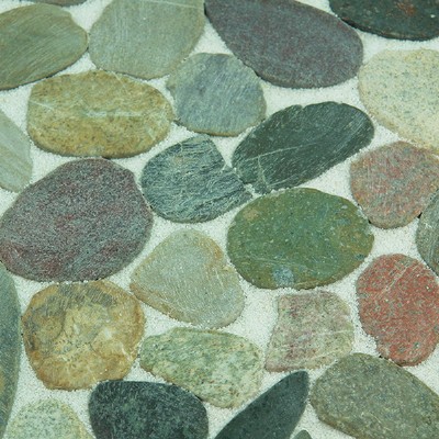  mosaico de piedra natural del río KSL-DP0079