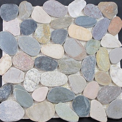 natural pebble mosaic  KSL-DP0098