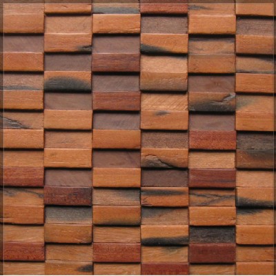 3D wood mosaic tile KSL-MC9053