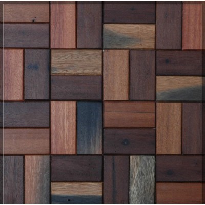 Nuevo producto para pared y suelo de mosaico de baldosas de madera KSL-MC91208