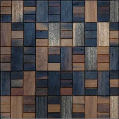 Wall and floor backsplash wood mosaic KSL-MC91214