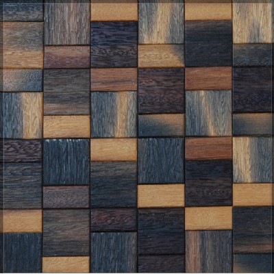 Natural de baldosas de mosaico de madera KSL-MC906027