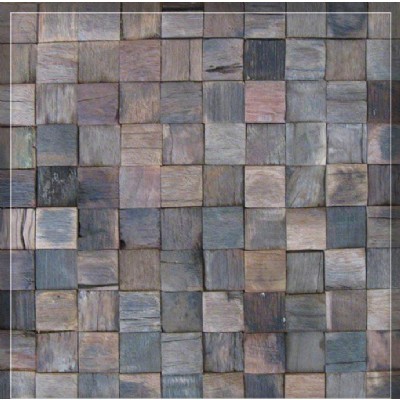 Square wood mosaic tile KSL-MC9023-1