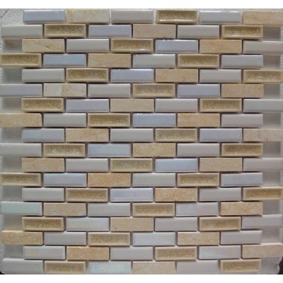 Crackle Ceramic Glass Mosaic KSL-16075