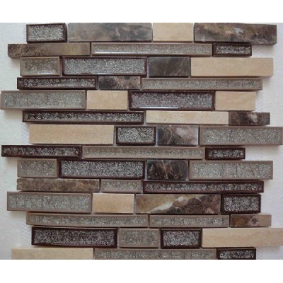 Porcelain Interlocking Wall Mosaic KSL-16078