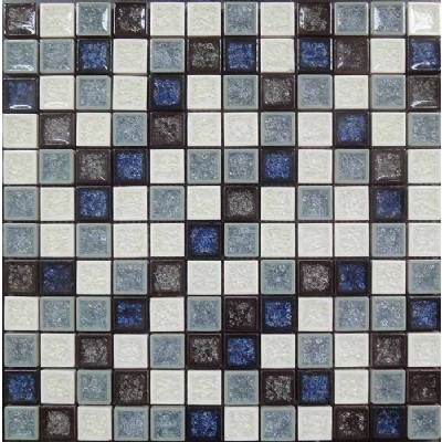 Blue Ceramic Wall Mosaic KSL-16086