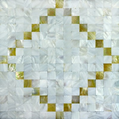 Square shell mosaic KSL-MOP034