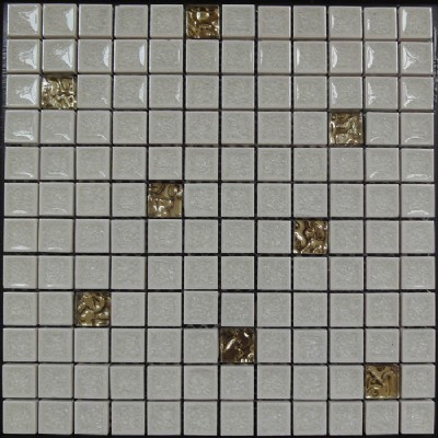 Yellow Diamond Glass Ceramic Mosaic KSL-16093
