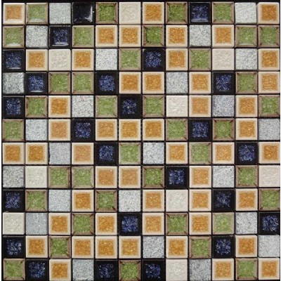 Green Porcelain Stone Mosaic KSL-16119