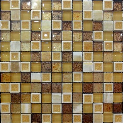 Yellow Ceramic Stone Mosaic KSL-16123